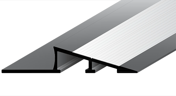 Perfil de transição entre pisos com terminação rampa em alumínio 11mm - DSTOAE 110
